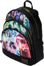 Cargar imagen en el visor de la galería, Harry Potter Personajes Loungefly Mini Backpack Mochila Bolso Triple Bolsillos