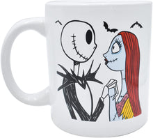 Cargar imagen en el visor de la galería, Jack & Sally Tarro / Taza Ceramica El extraño mundo de Jack Nightmare Before Christmas 473 ml