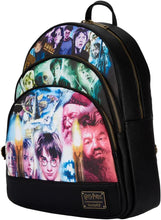 Cargar imagen en el visor de la galería, Harry Potter Personajes Loungefly Mini Backpack Mochila Bolso Triple Bolsillos