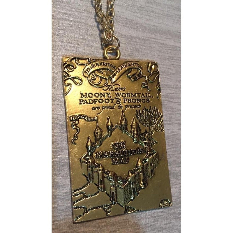 Harry Potter Collar Mapa Merodeador