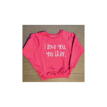 Cargar imagen en el visor de la galería, Sudadera Gilmore Girls Love You Idiot Rory