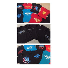 Cargar imagen en el visor de la galería, Playera Sexy Civil War Capitan America Ironman