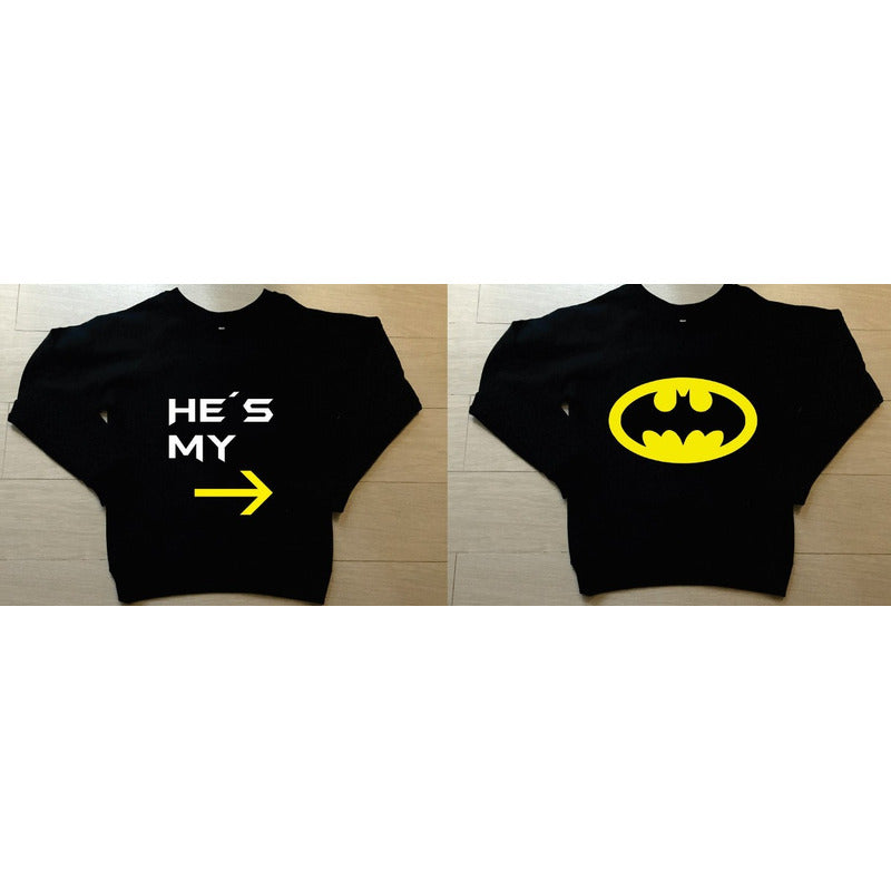 Pkt Sudaderas Batman Novios San Valentin Parejas