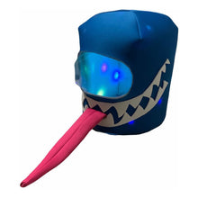 Cargar imagen en el visor de la galería, Among Us Casco Impostor Disfraz Con Luz Unitalla M3 Lengua