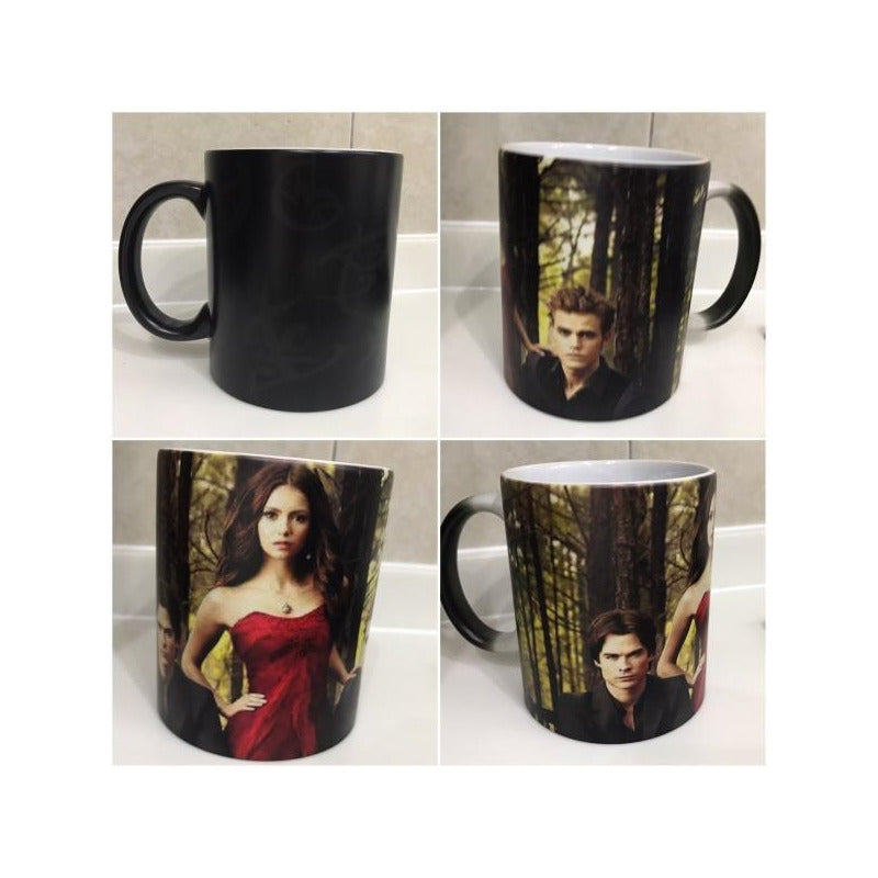 Pkt Salvatore Playera Y Taza Magica The Vampire Diaries