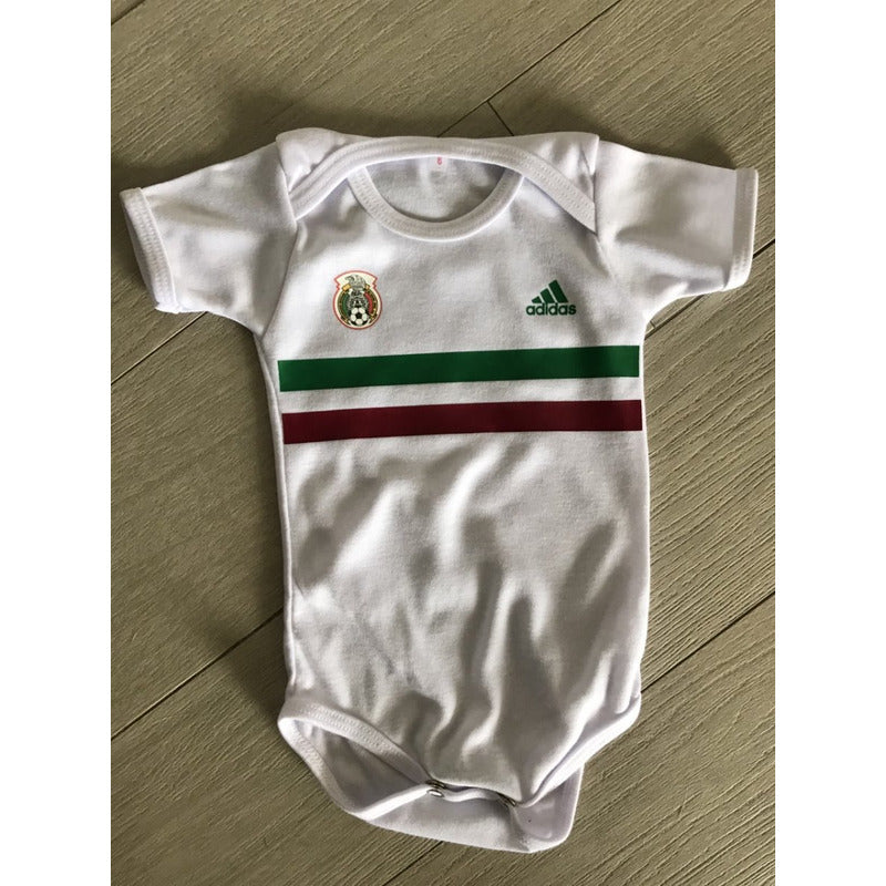 Pañalero Jersey Selección Mexicana Blanco Personalizado F&v