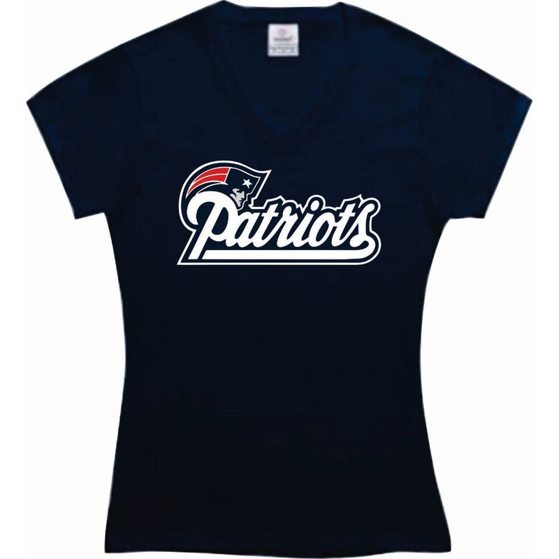 Playera Patriotas Dama Tipo Nfl New England Super Bowl Mod2