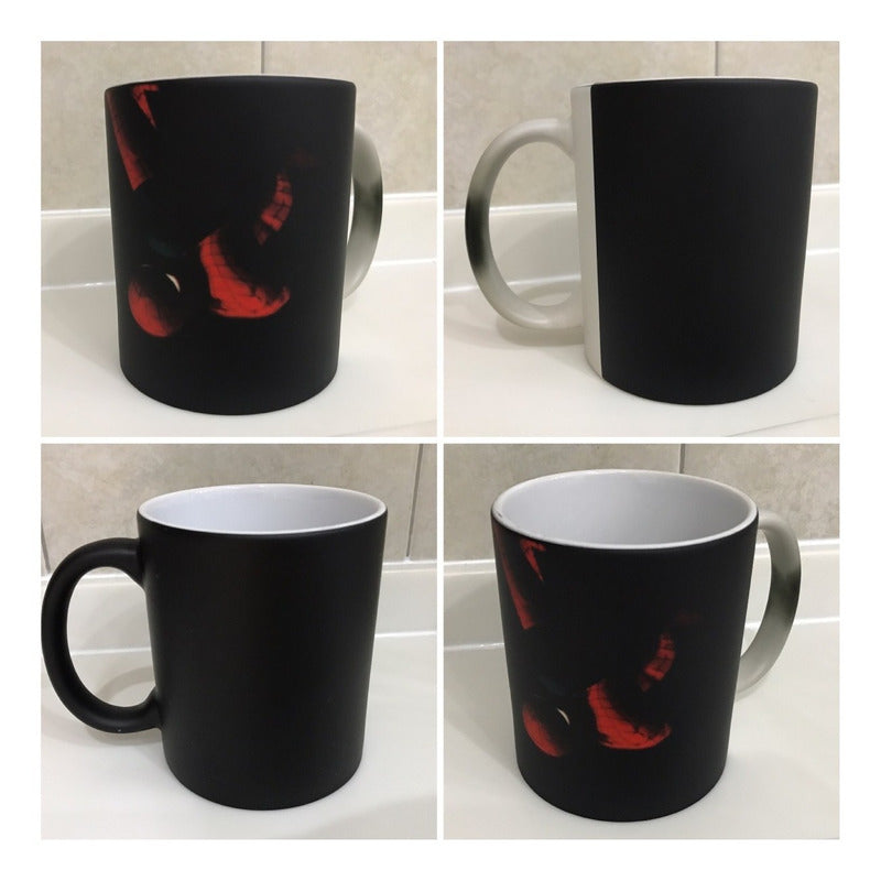 Taza Magica Spiderman Hombre Araña