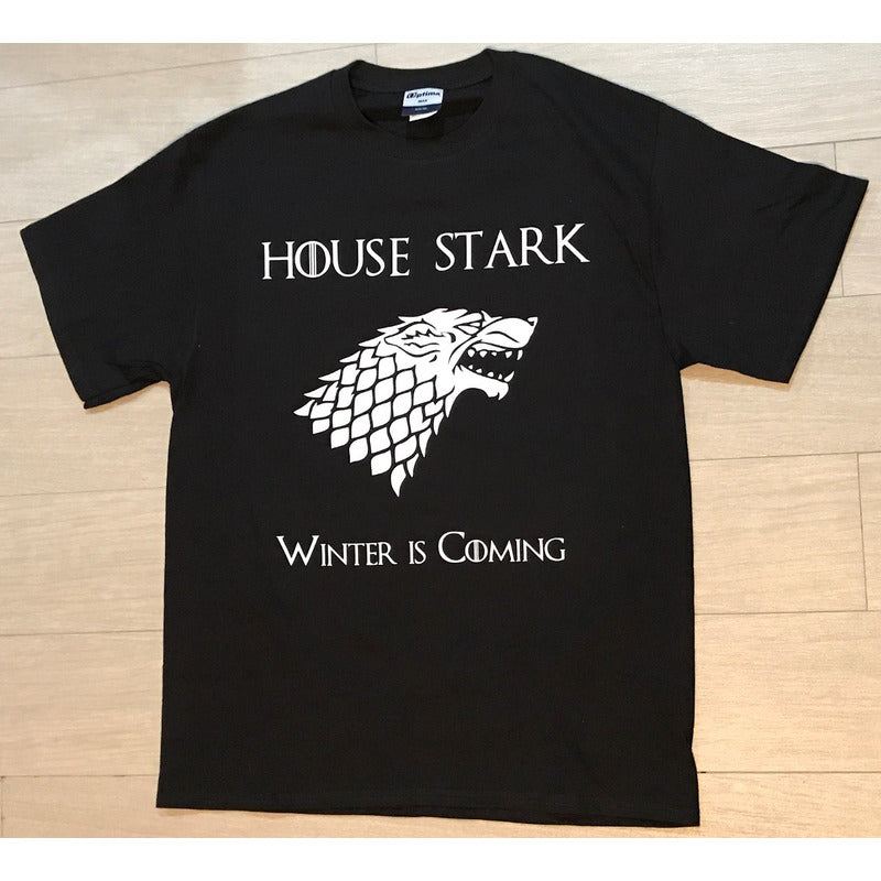 Playera Game Of Thrones Stark Diseño 2 Juego De Tronos