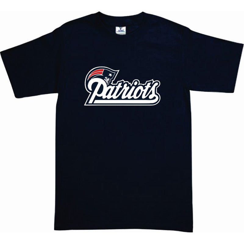 Pkt 2 Playeras Patriotas Tipo Nfl New England Personalizadas