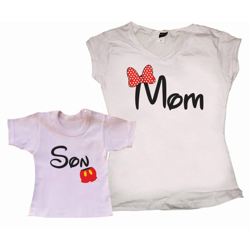 Pkt 22 Playeras Mickey & Minnie Mouse Familia
