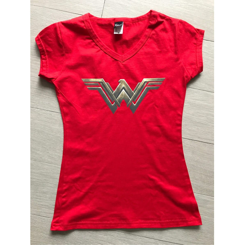 Pkt 3 Playeras Wonder Woman