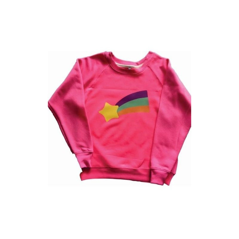 Pkt Gravity Falls Playera Y Sudadera Mabel Arcoiris Cosplay