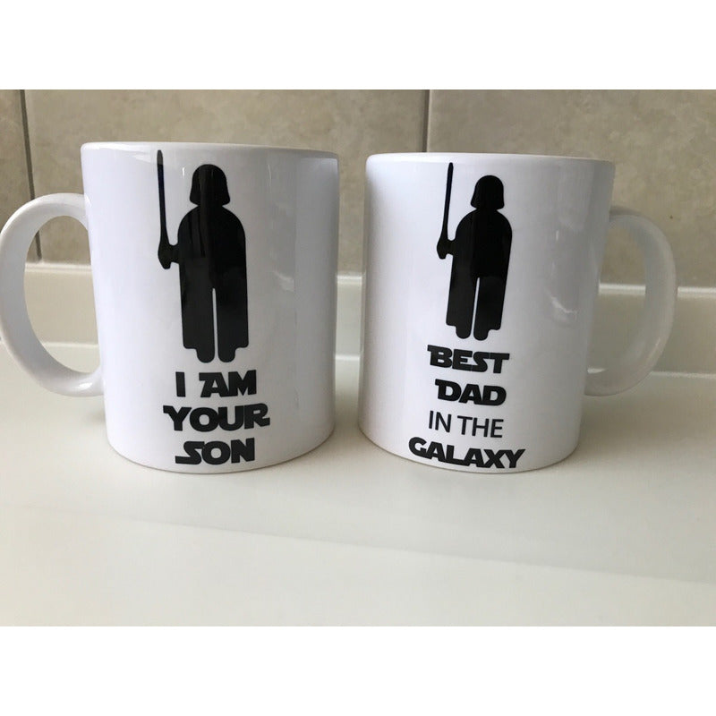 Star Wars Best Dad & Best Kid Camper Mug Set of 2