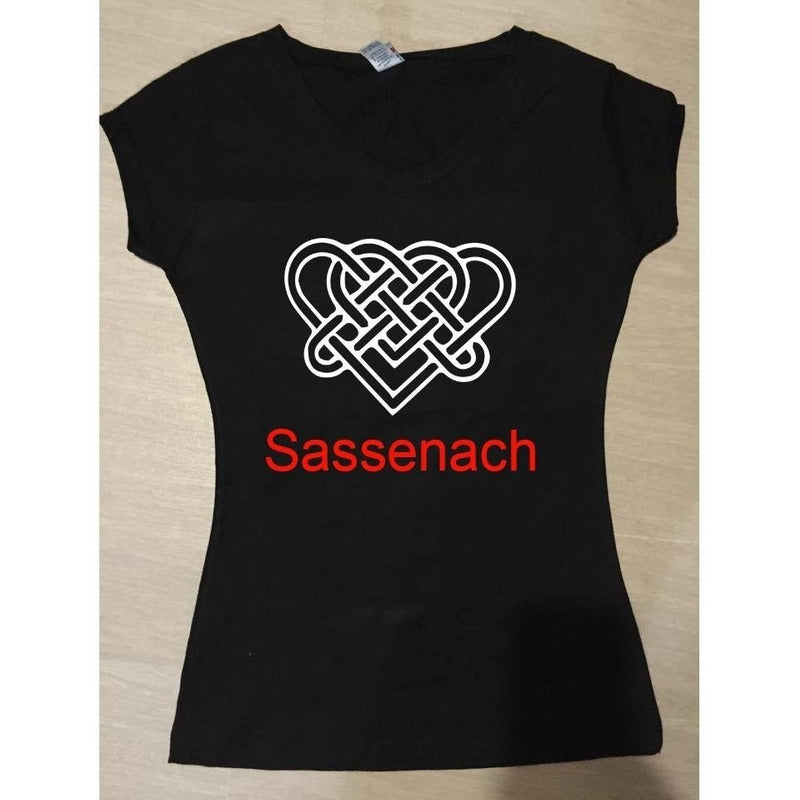 Playera Outlander Forastera Sassenach Tv Show Jamie Claire