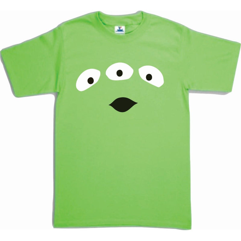 Pkt 2 Playeras Toy Story Marcianos 1 Talla Especial ( Xxl)