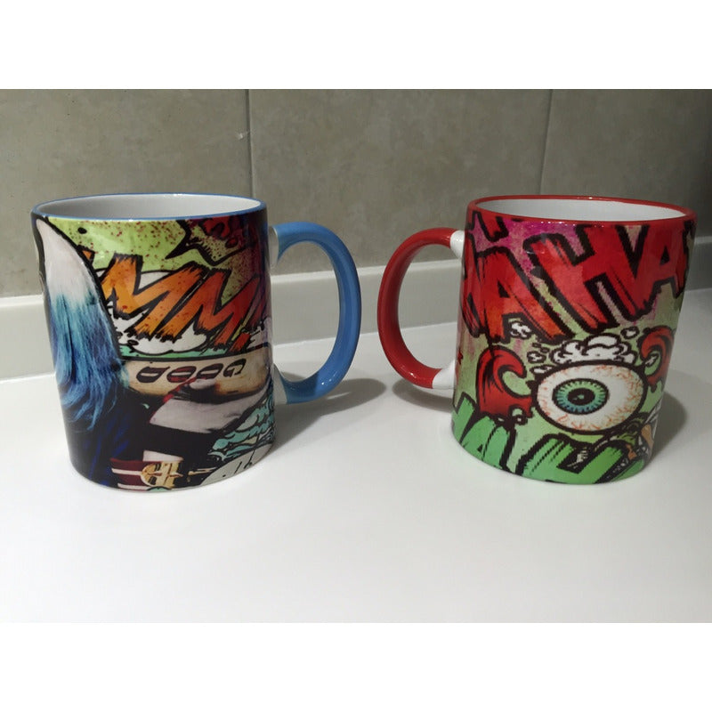 Escuadron Suicida Pkt Tazas Pareja Joker Harley Quinn