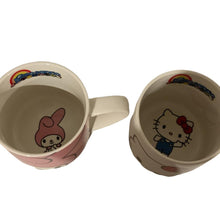 Cargar imagen en el visor de la galería, Set Hello Kitty Sanrio 4 Tarros Apilables 4 Personajes Keroppi My Melody 330 ml Tazas Ceramica