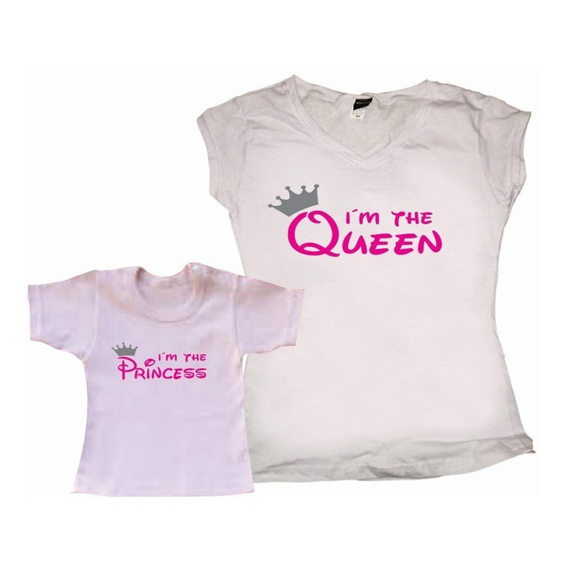 Pkt Queen Princess Mama & Hija Duo Dia De Las Madres