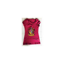 Cargar imagen en el visor de la galería, Playera Escudo Gryffindor Harry Potter Hogwarts