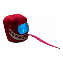 Cargar imagen en el visor de la galería, Among Us Casco Impostor Disfraz Con Luz Unitalla M3 Lengua
