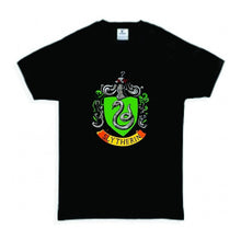 Cargar imagen en el visor de la galería, Playera Escudo Slytherin Infatil Harry Potter Hogwarts