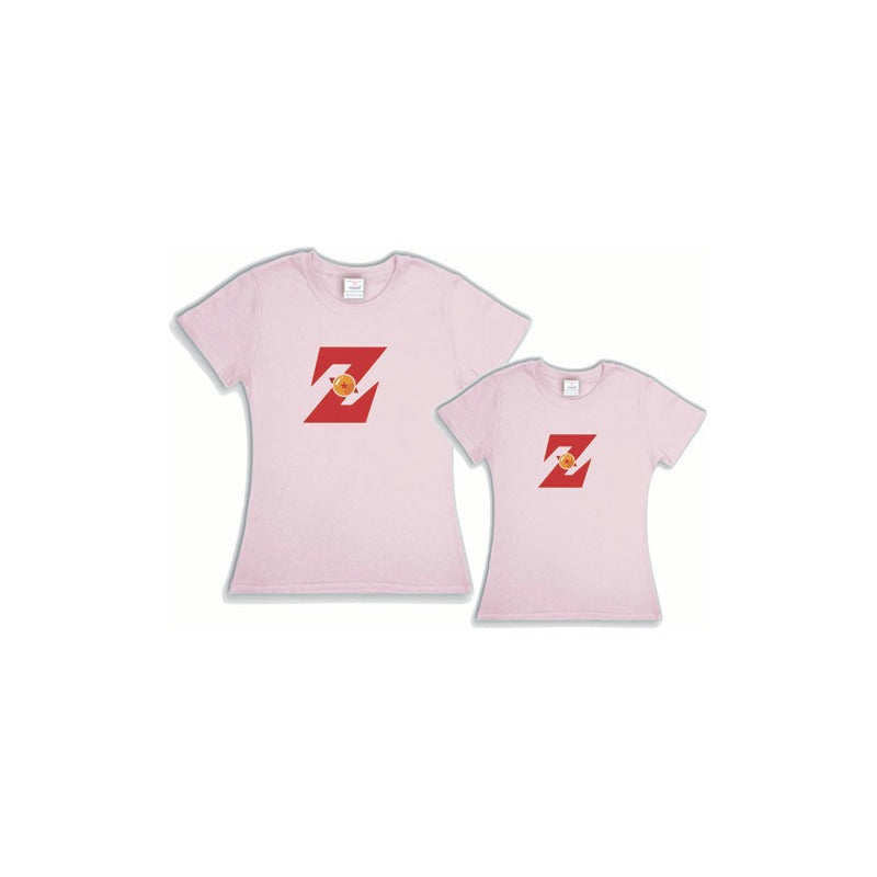 Dragon Ball Z Pkt 2 Playeras Familia