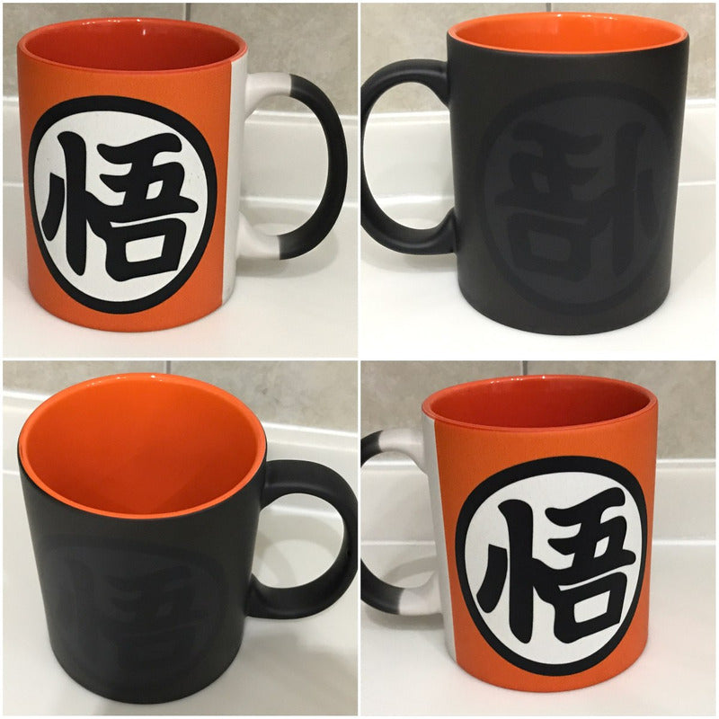 Taza Mágica Dragón Ball Fondo Naranja