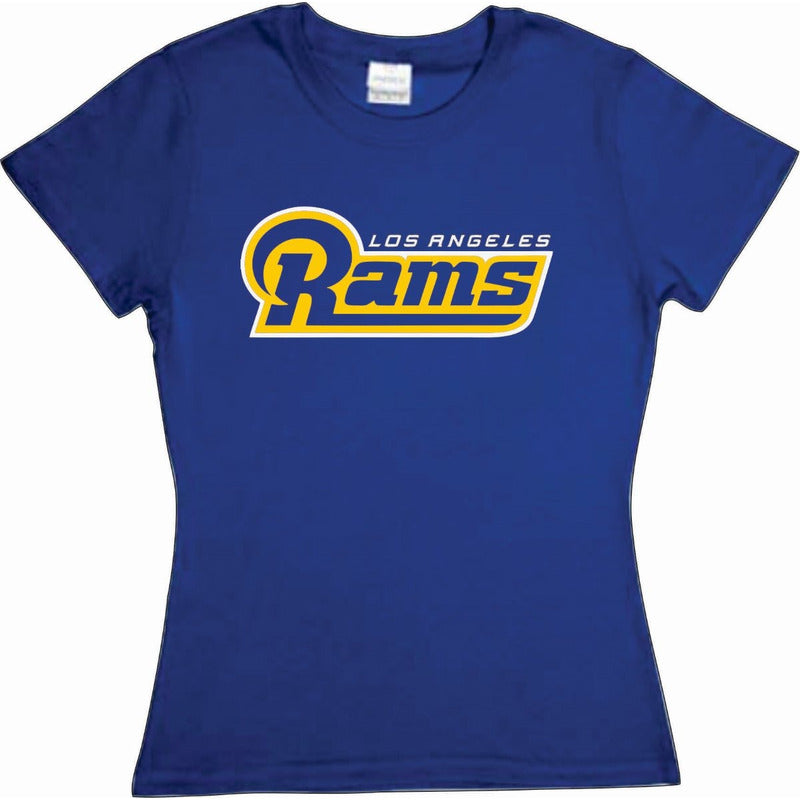 Playera Rams Dama Tipo Nfl Los Angeles Rey 2