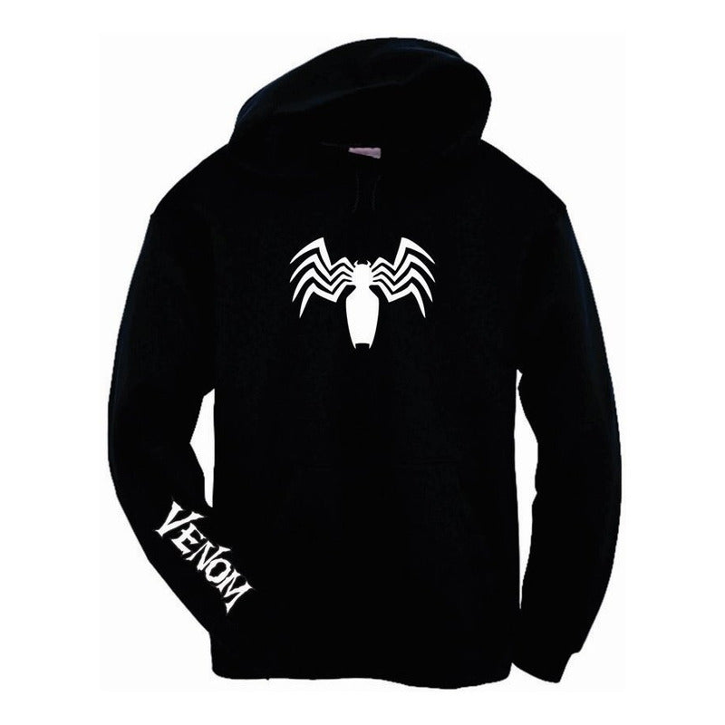 Sudadera Venom Logo Capucha Cerrada Marvel