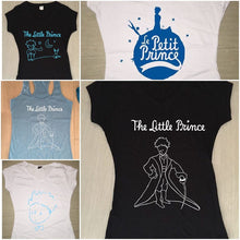 Cargar imagen en el visor de la galería, El Principito Playera Little Prince Dama / Unisex / Infantil