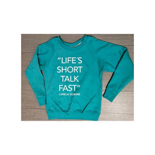 Cargar imagen en el visor de la galería, Sudadera Gilmore Girls Lifes Short Talk Fast