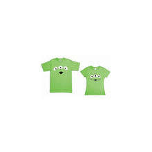 Cargar imagen en el visor de la galería, Pkt 2 Playeras Toy Story Marcianos Pareja Familia Evento Mas