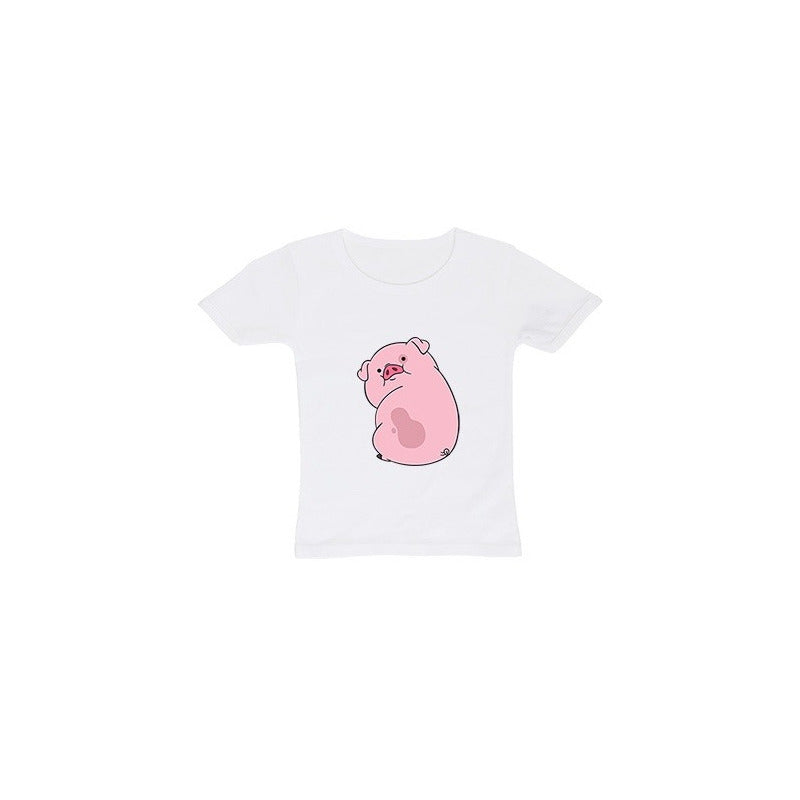 Pkt 2 Playeras Gravity Falls Pato Dama & Infantil
