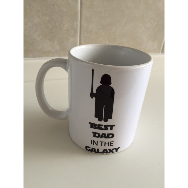 Pkt 2 Taza Star Wars Best Dad In The Galaxy