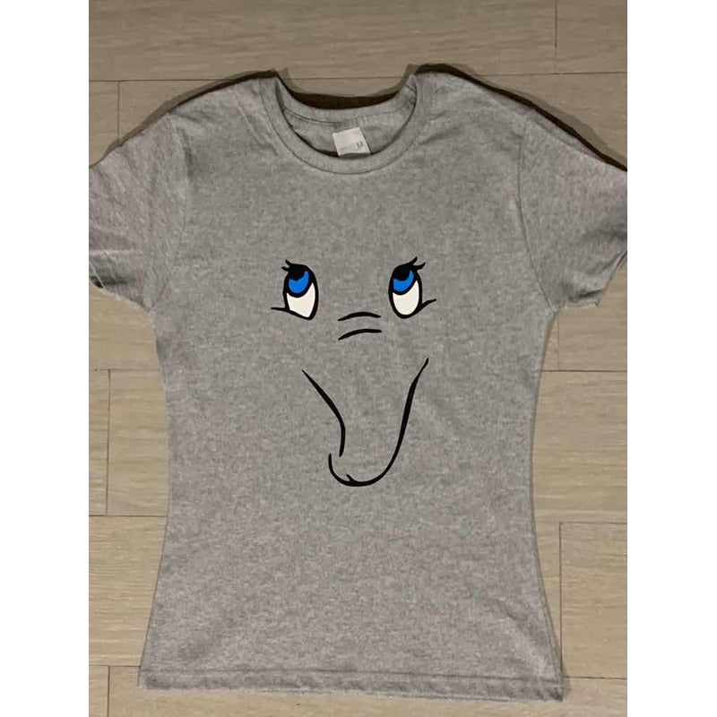 Dumbo Playera Cara Gris Mod 2