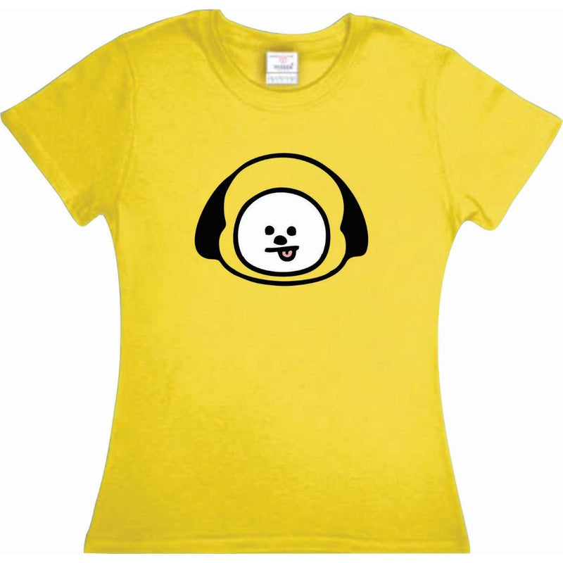 Playera Bt21 Chimmy Dama Modelo