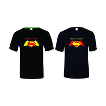 Cargar imagen en el visor de la galería, Pkt 2 Playeras Batman Vs Superman Dry Fit Gym Caballero