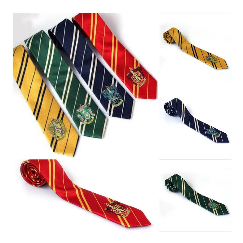 Harry Potter Corbata Gryffindor Slytherin Ravenclaw Etc