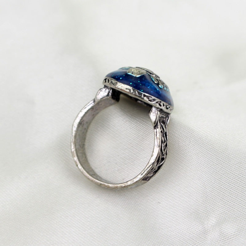 Vampire Diaries Replica Anillo Salvatore ( Damon O Stefan ) edicion standar
