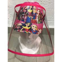 Cargar imagen en el visor de la galería, Gorra Dc Súper Héroe Girls Cubrebocas Protector Facial Niña