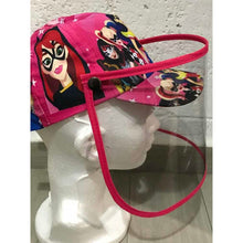 Cargar imagen en el visor de la galería, Gorra Dc Súper Héroe Girls Cubrebocas Protector Facial Niña