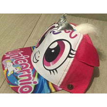 Cargar imagen en el visor de la galería, Gorra Unicornio Cubrebocas Protector Facial Ajustable