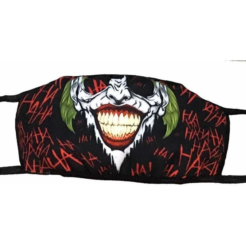Cubrebocas Batman Logo Tapa Bocas Tela Lavable Adulto Fll