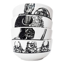 Cargar imagen en el visor de la galería, Vajilla Star Wars 12 Pzs Porcelana Colección Vader R2d2 C3po