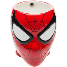 Cargar imagen en el visor de la galería, Taza Spiderman 3d Avengers Hombre Araña Marvel Cafe Tarro