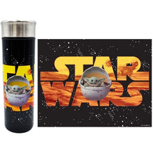 Cargar imagen en el visor de la galería, Baby Yoda Termo Negro Mandalorian The Child Grogu Star Wars
