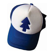Cargar imagen en el visor de la galería, Gorra Bordada Dipper Gravity Falls Cosplay Disfraz Ajustable