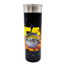 Cargar imagen en el visor de la galería, Baby Yoda Termo Negro Mandalorian The Child Grogu Star Wars