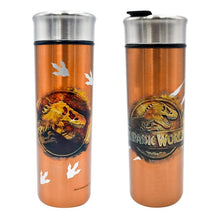 Cargar imagen en el visor de la galería, Termo Jurassic Park World Metalico Universal Studios Cafe